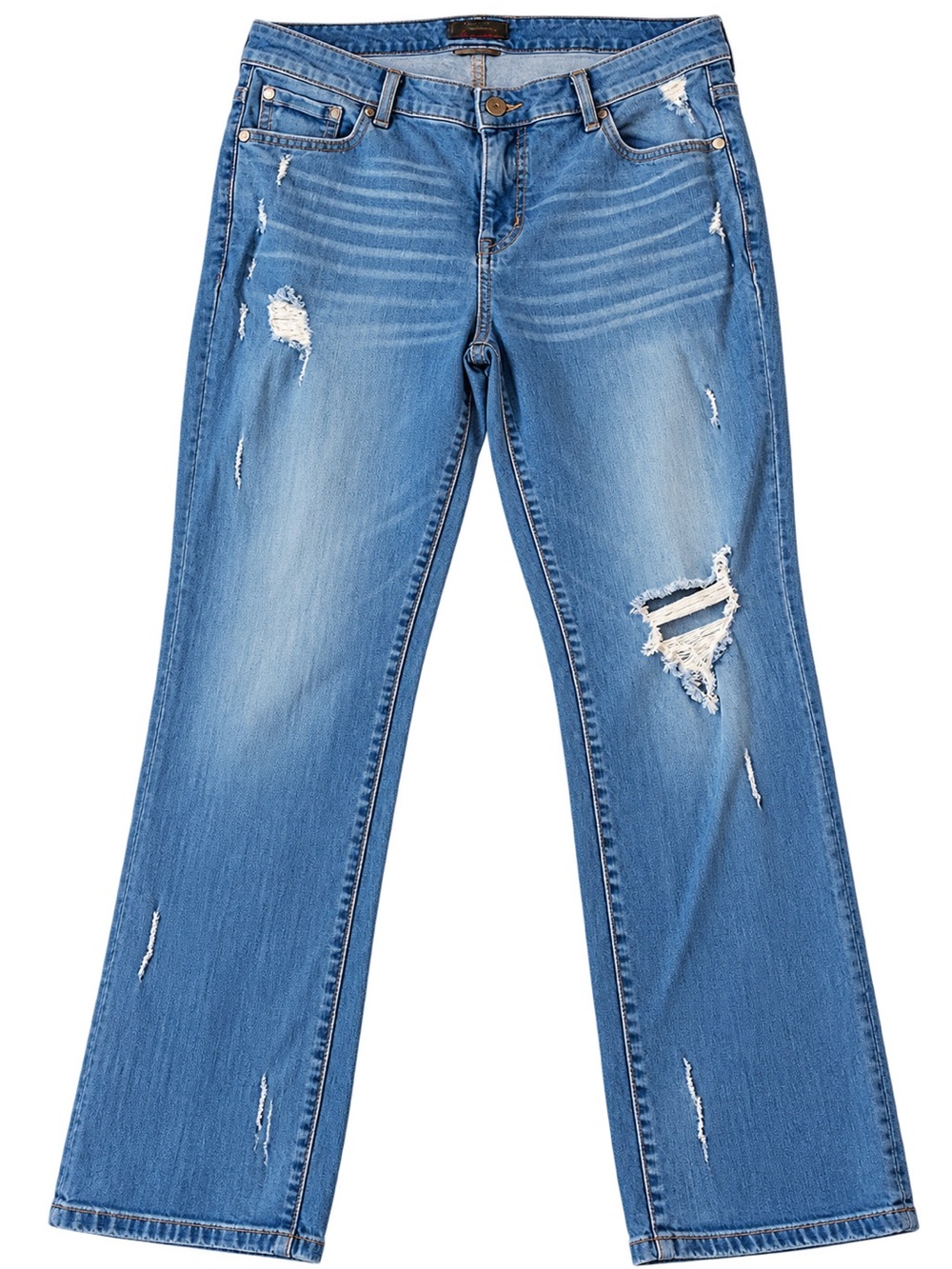 Torrid Light Blue Distressed Jeans 18R
